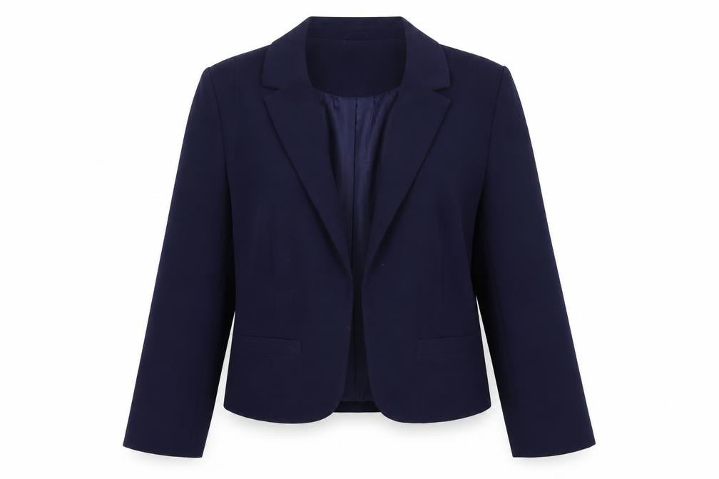 Delias Womens Blue Jacket Blazer Size L - Open