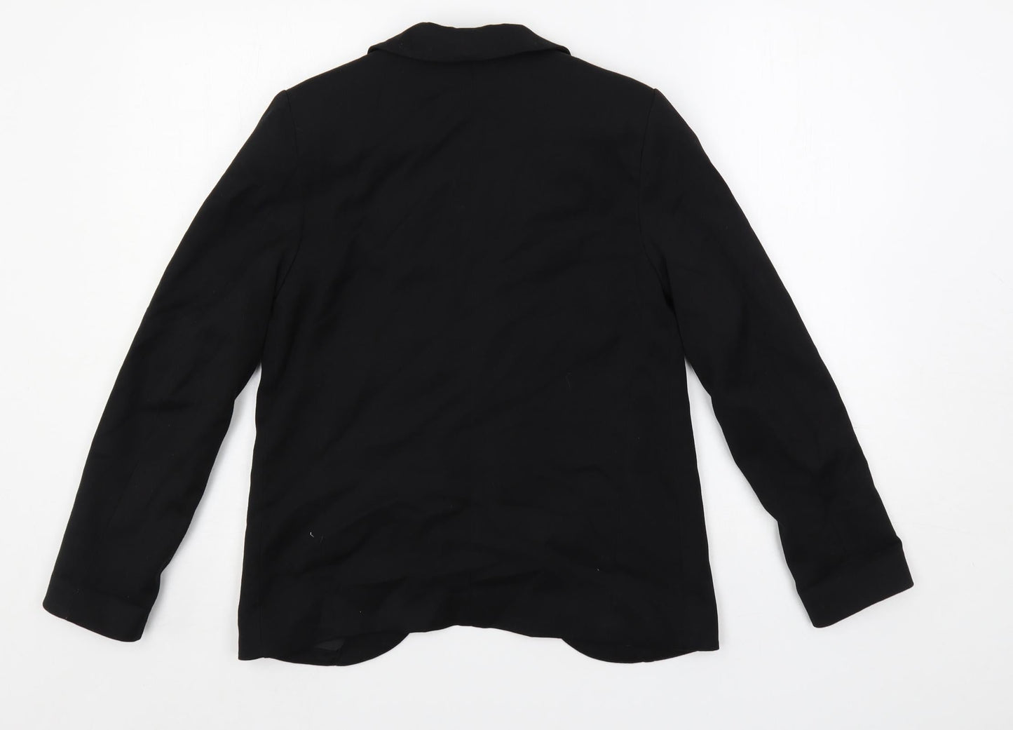 H&M Womens Black Jacket Blazer Size 4 - Open