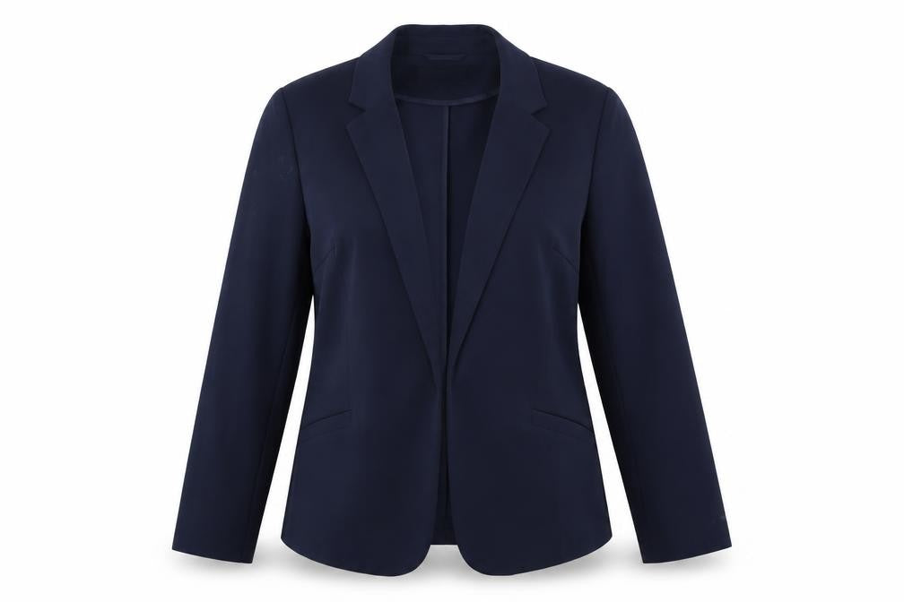 H&M Womens Blue Jacket Blazer Size 12 - Open