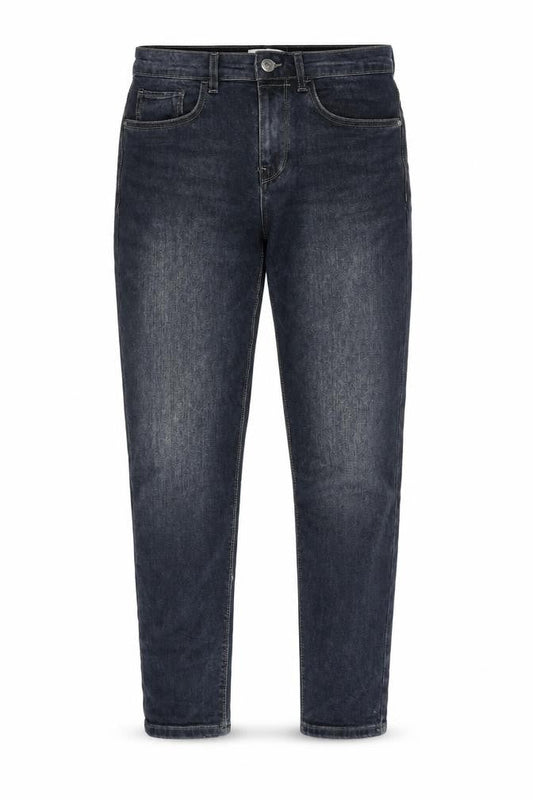 Easy Mens Blue Cotton Tapered Jeans Size 30 in L30 in Regular Zip - Tapered