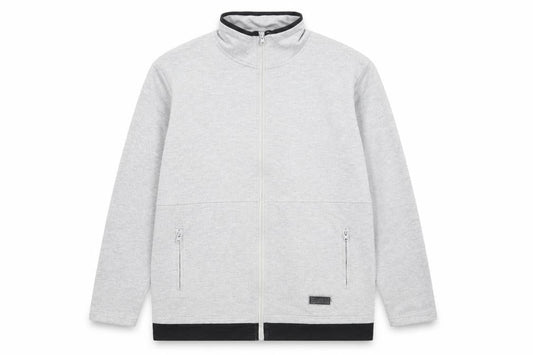 Bonmarché Mens Grey Polyester Pullover Sweatshirt Size M - Zip Pockets
