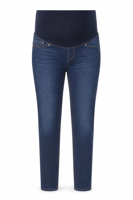 H&M Womens Blue Cotton Jegging Jeans Size 10 L29 in Regular - Pockets