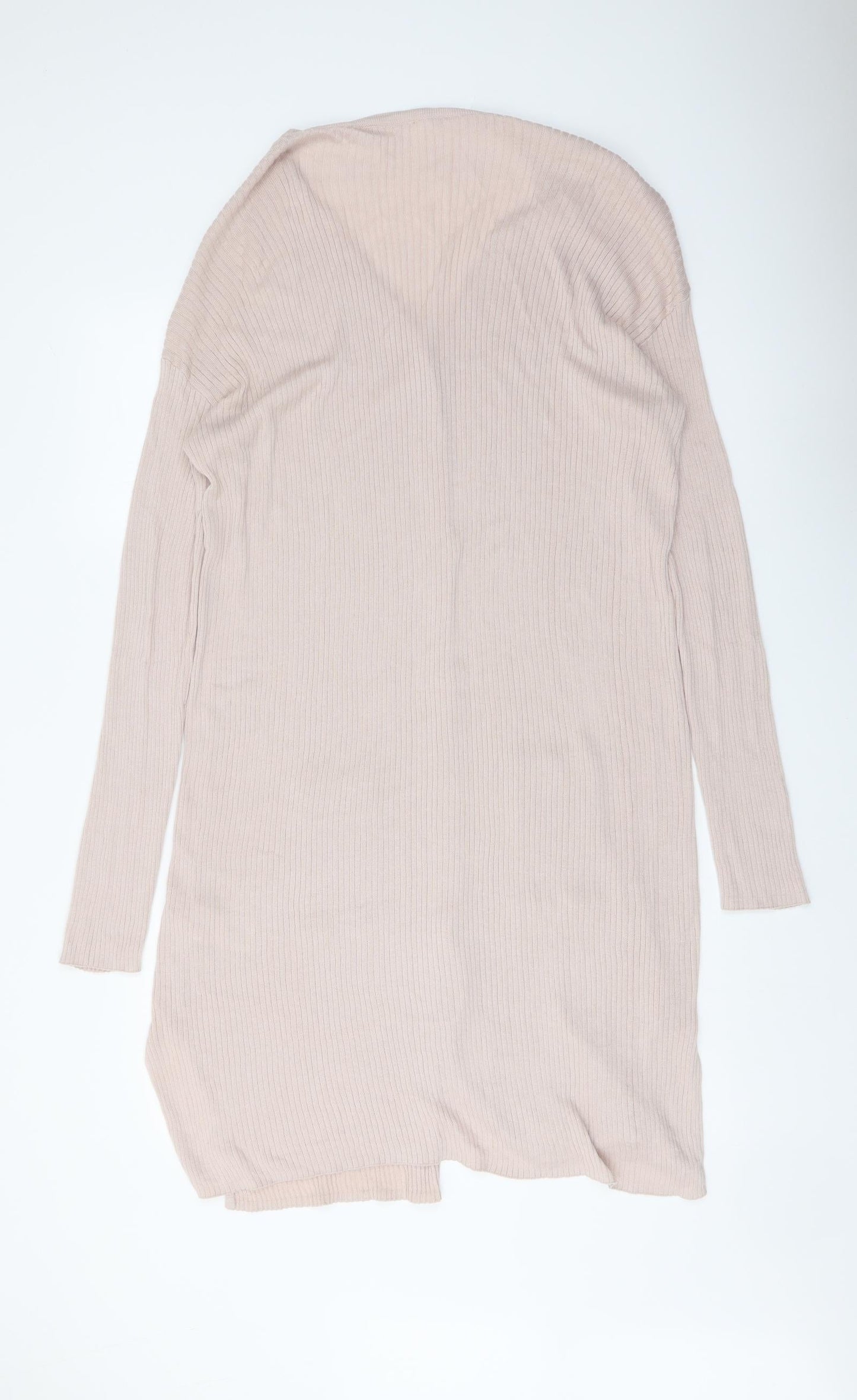 Seraphine Womens Pink V-Neck Cotton Cardigan Jumper Size L