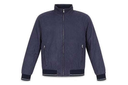 Marks & Spencer Mens Blue Bomber Jacket Jacket Size S Zip