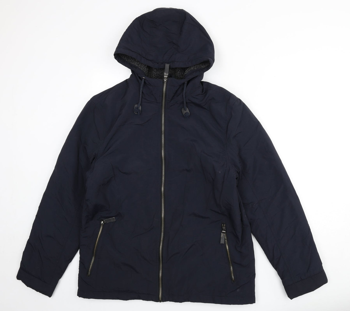 Fabric8 Mens Blue Jacket Coat Size M Zip