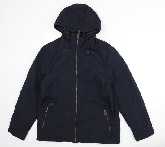 Fabric8 Mens Blue Jacket Coat Size M Zip