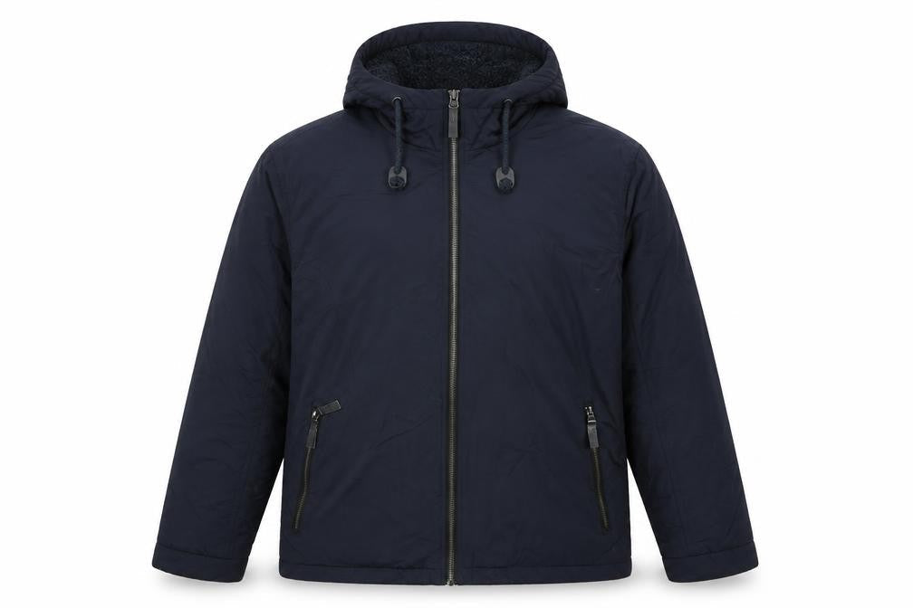 Fabric8 Mens Blue Jacket Coat Size M Zip