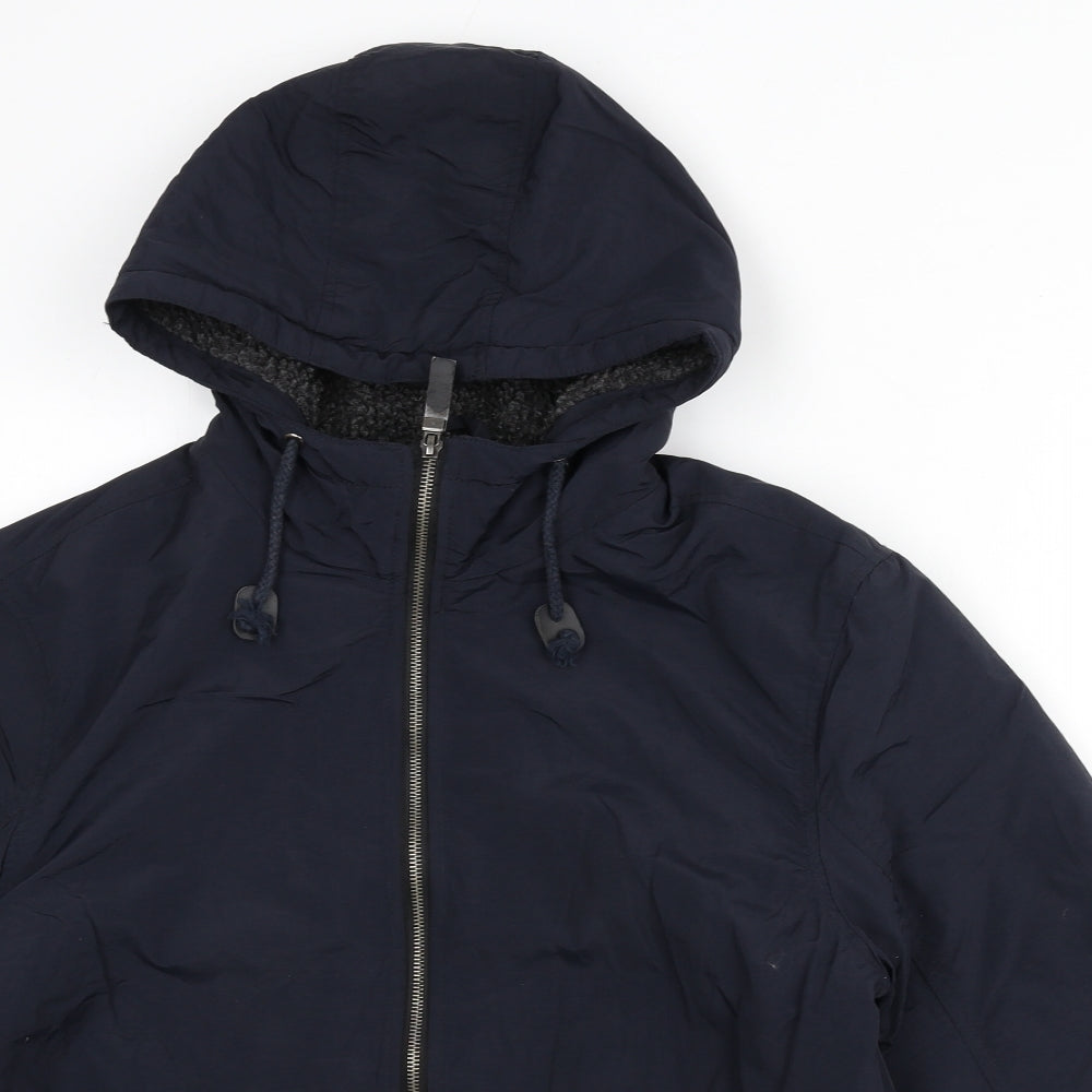 Fabric8 Mens Blue Jacket Coat Size M Zip