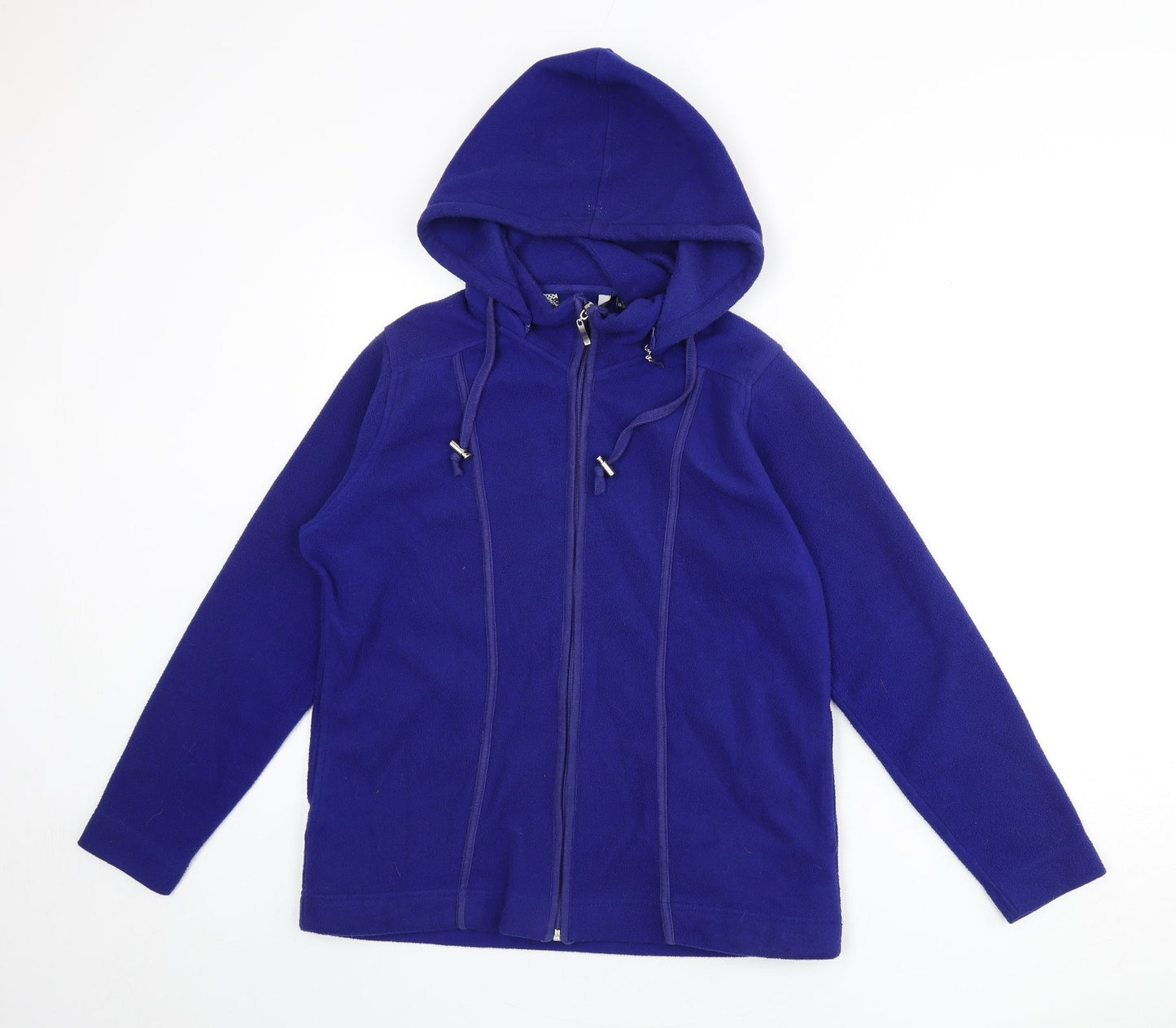 EWM Womens Blue Jacket Size 10 Zip - Size 10-12