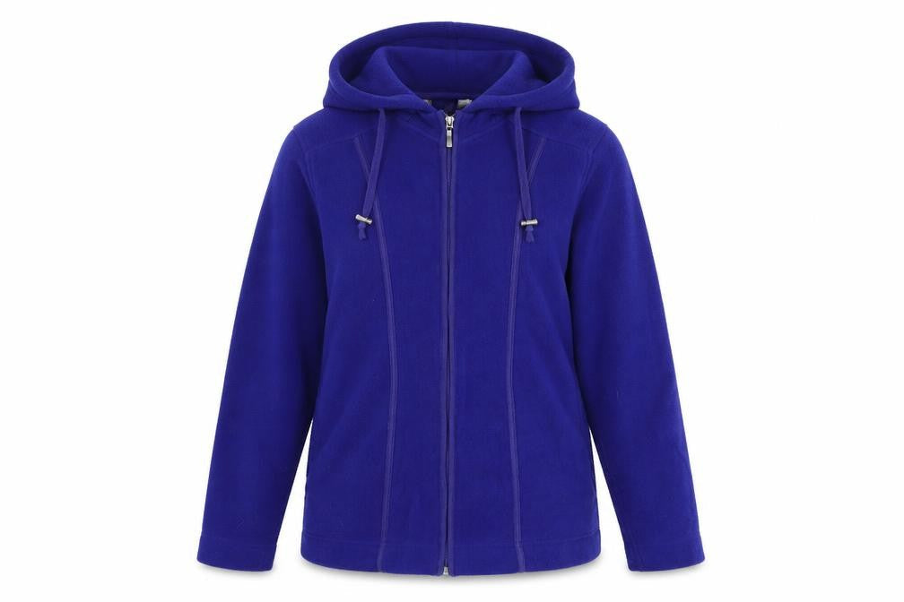 EWM Womens Blue Jacket Size 10 Zip - Size 10-12