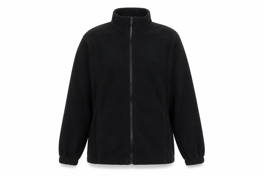 Blue Max Womens Black Jacket Size 6 Zip
