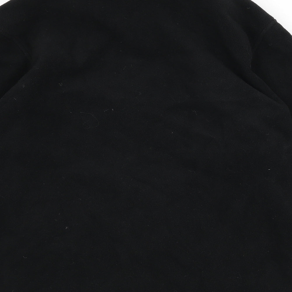Blue Max Womens Black Jacket Size 6 Zip