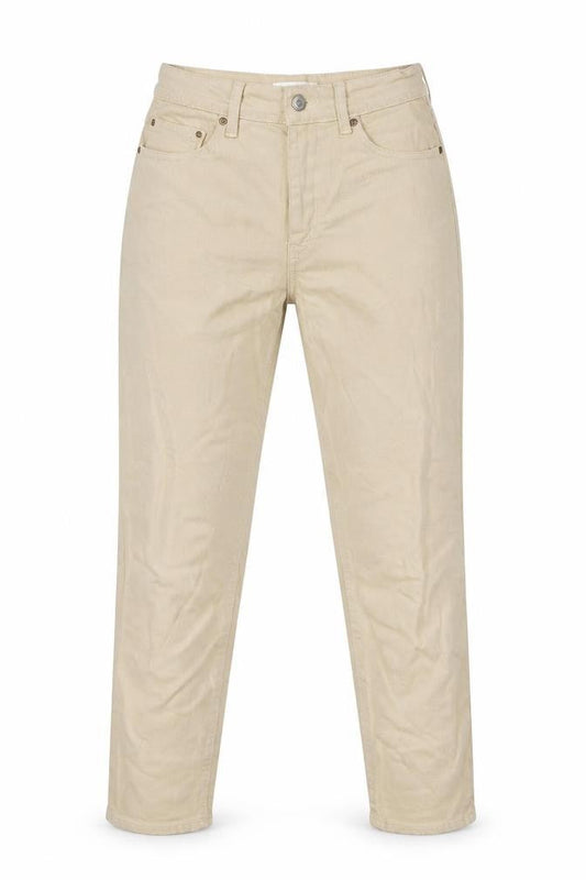 H&M Womens Beige Cotton Skinny Jeans Size 6 L26 in Regular Zip