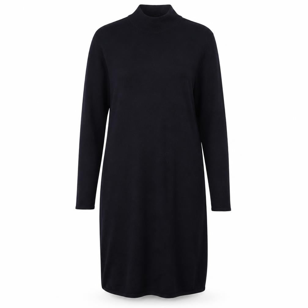 H&M Womens Blue Polyester Jumper Dress Size M Halter Pullover