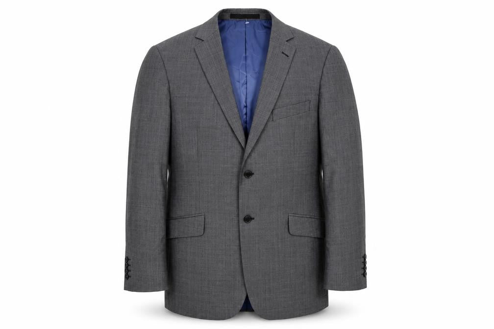 Marks & Spencer Mens Grey Wool Jacket Suit Jacket Size 42 Regular
