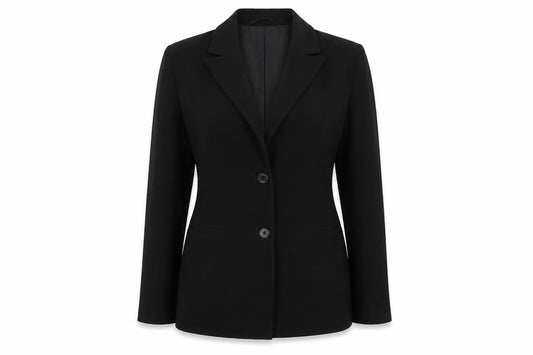 ASOS Womens Black Jacket Blazer Size 12 Button