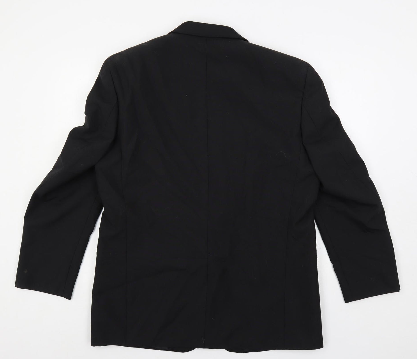 Scott & Taylor Mens Black Polyester Tuxedo Suit Jacket Size 42 Regular