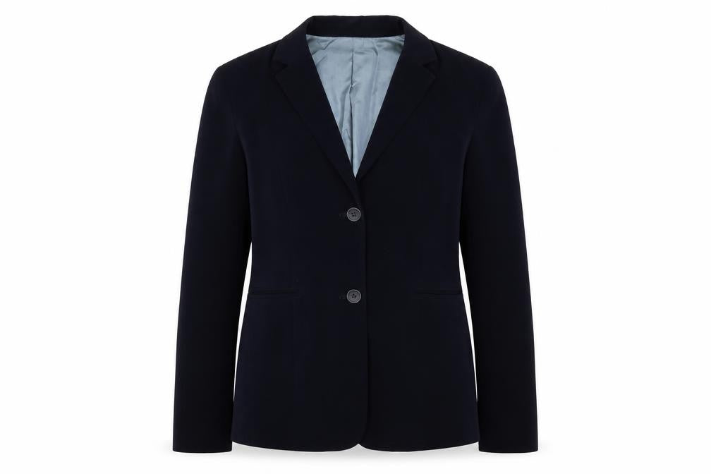 Lakeland Womens Blue Jacket Blazer Size 12 Button