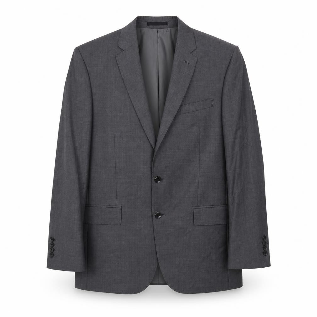 Marks & Spencer Mens Grey Wool Jacket Suit Jacket Size 42 Regular