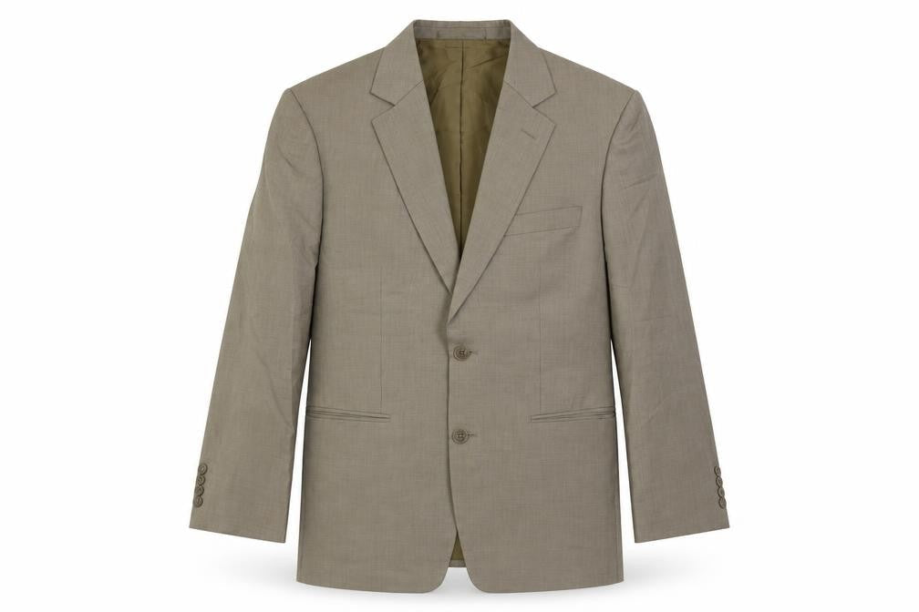 Ambassador Mens Brown Jacket Blazer Size 40 Button