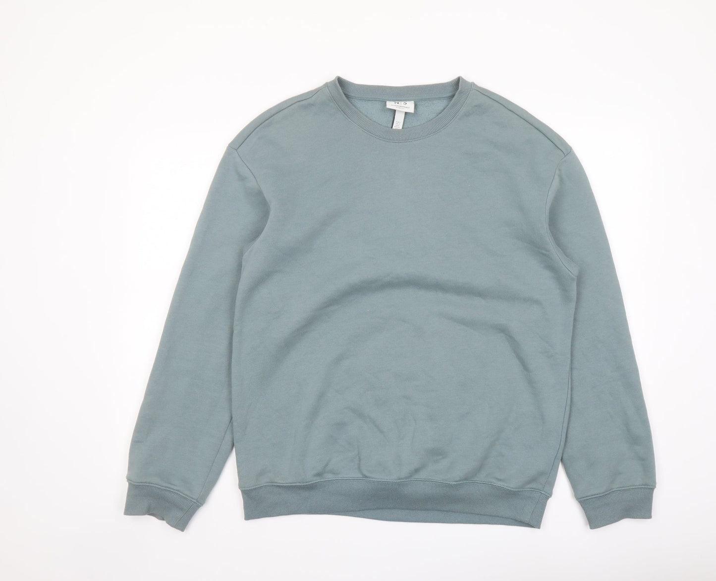 H&M Boys Green Cotton Pullover Sweatshirt Size S Pullover