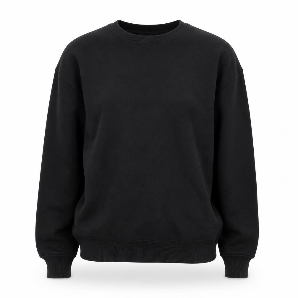 H&M Womens Black Cotton Pullover Sweatshirt Size XS Pullover