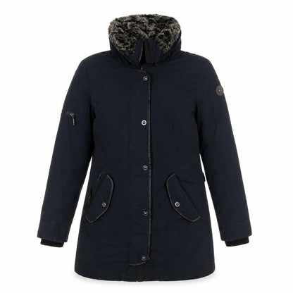 Gil Bret Womens Blue Rain Coat Coat Size 12 Zip