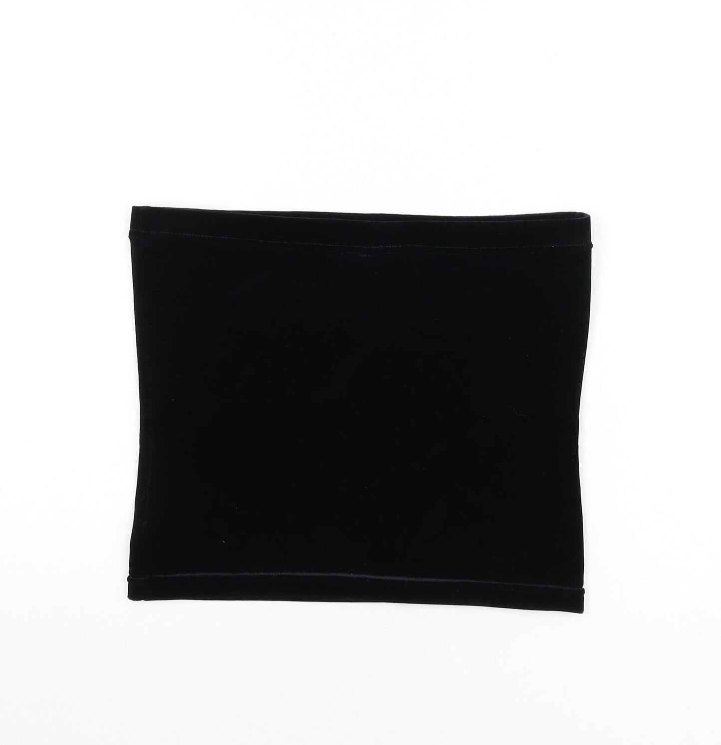 Principles Womens Black Polyester Cropped Tank Size 12 Off the Shoulder - Bandeau Top