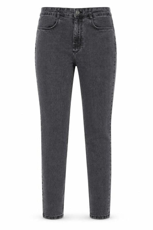 Zara Womens Grey Cotton Skinny Jeans Size 30 in L27 in Regular Zip - Pockets