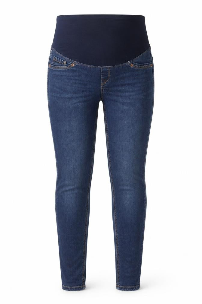 H&M Womens Blue Cotton Skinny Jeans Size 8 L29 in Regular