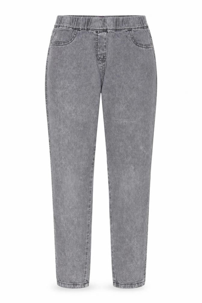 Next Womens Grey Cotton Jegging Jeans Size 28 in L27 in Regular - Elasticated Waist