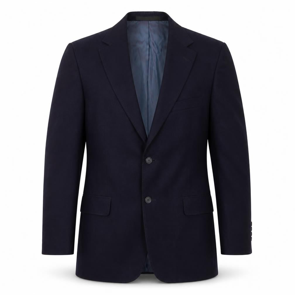 Marks & Spencer Mens Blue Polyester Jacket Suit Jacket Size 38 Regular