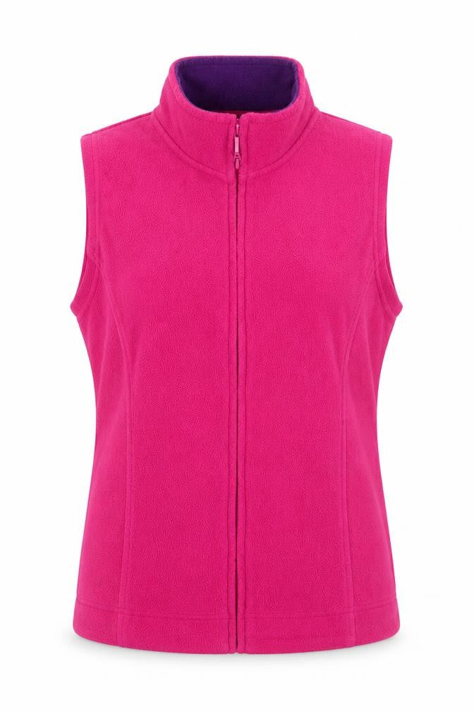 EWM Womens Pink Gilet Jacket Size M Zip