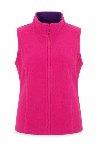EWM Womens Pink Gilet Jacket Size M Zip