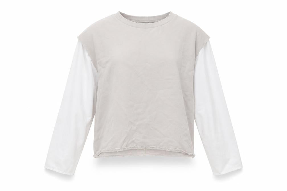 Zara Womens Beige Cotton Pullover Sweatshirt Size S Pullover