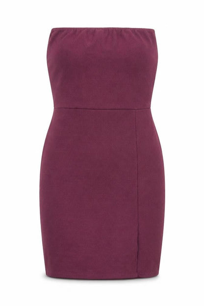 PRETTYLITTLETHING prettylitt Womens Purple Polyester Bodycon Size 8 Square Neck Pullover