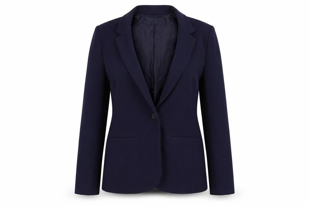 Gap Womens Blue Jacket Blazer Size 6 Button