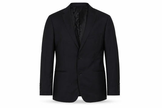 Paul Costelloe Mens Black Polyester Jacket Suit Jacket Size 40 Regular