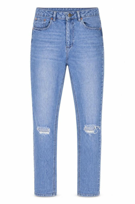 ASOS Mens Blue Cotton Skinny Jeans Size 28 in L34 in Regular Button