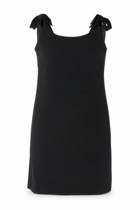 Blanes Womens Black Polyester Pencil Dress Size 16 Round Neck Zip