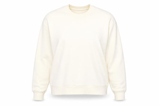 Zara Womens Ivory Polyester Pullover Sweatshirt Size L Pullover