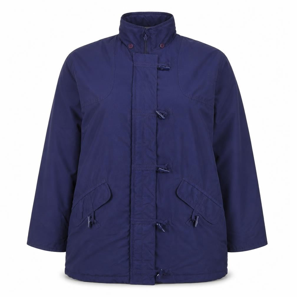 Casual Collection Womens Blue Anorak Coat Size 16 Zip