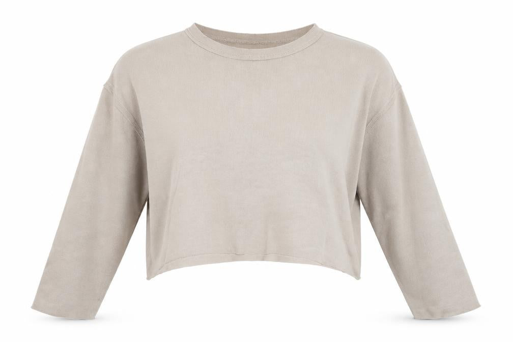 Zara Womens Beige Polyester Pullover Sweatshirt Size M Pullover