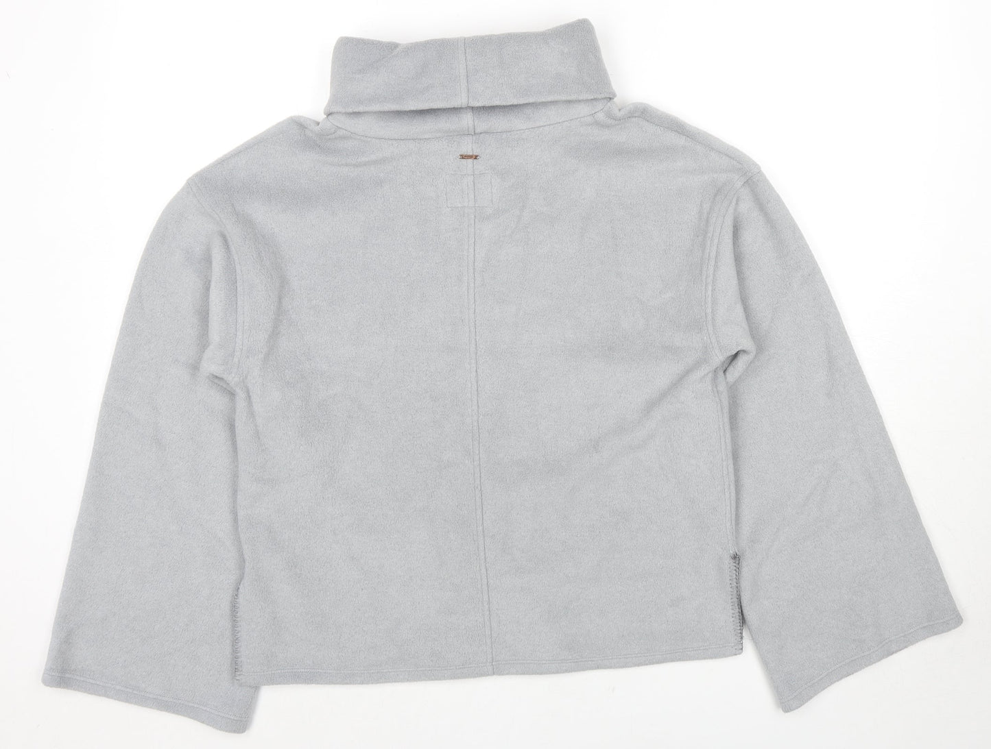 Rosie Womens Grey Polyester Pullover Sweatshirt Size M Pullover