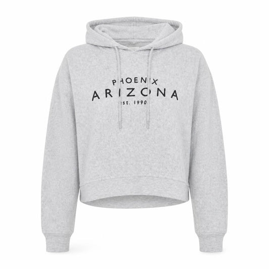 Topshop Womens Grey Polyester Pullover Hoodie Size 8 Pullover - Arizona