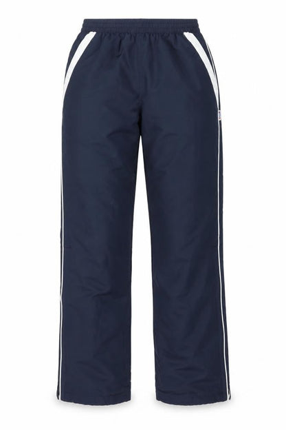 Sportswear International Womens Blue Polyester Track Pants Trousers Size 26 in L30 in Regular Pullover - Piped Sides