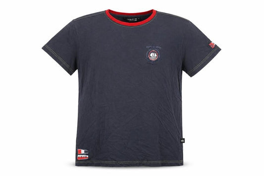 Hublot Mens Blue Cotton T-Shirt Size XL Crew Neck - Navy Dept