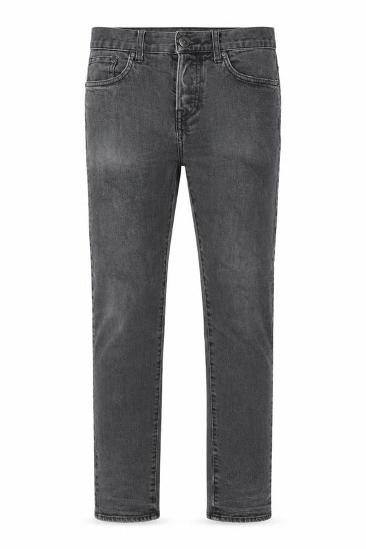 H&M Mens Grey Cotton Skinny Jeans Size 30 in L32 in Regular Zip - Pockets