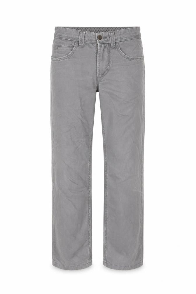 SOFT GREY Womens Grey Cotton Chino Shorts Size 28 in L3 in Regular Zip - Pockets, Belt Loops