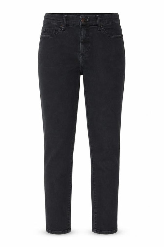 Topshop Womens Black Cotton Skinny Jeans Size 26 in L32 in Regular Zip - Pockets, Belt Loops